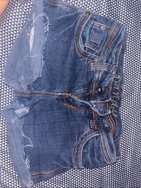 vintage dandy jean low rise shorts